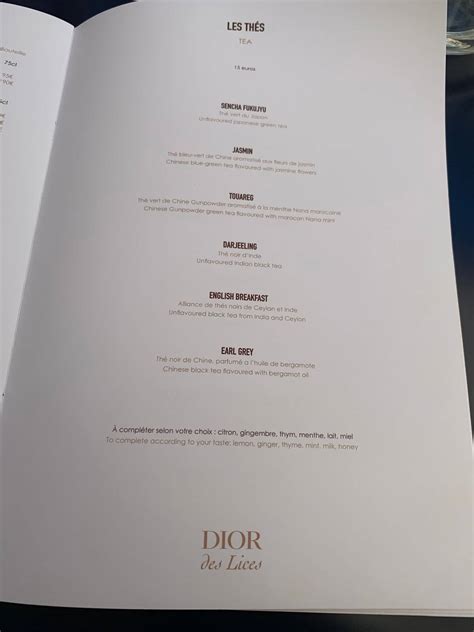 dior saint tropez|Dior des lices menu.